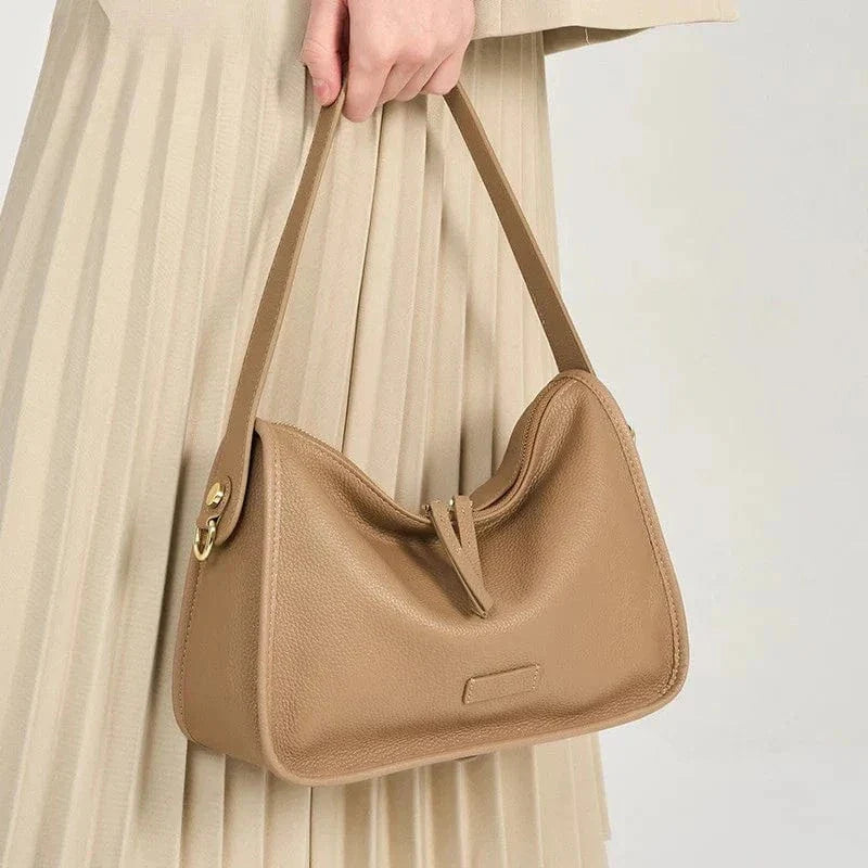 Sac besace cuir souple