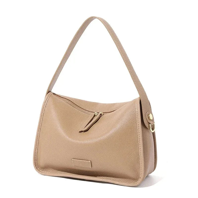 Sac besace cuir souple Chameau