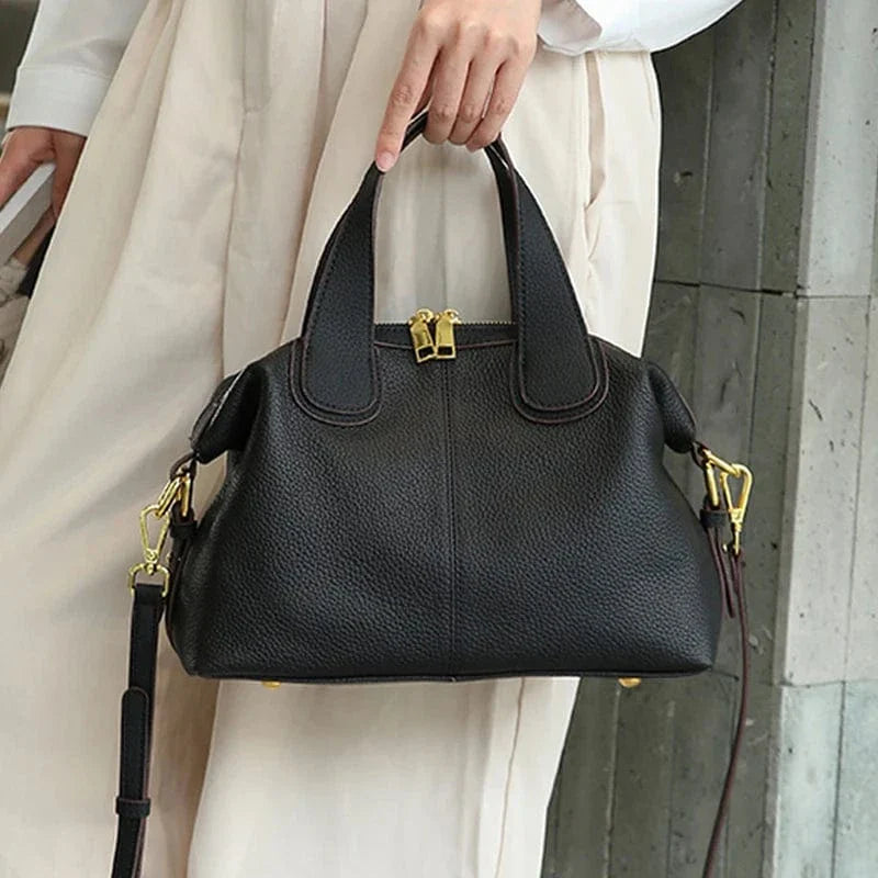 Sac bowling cuir femme