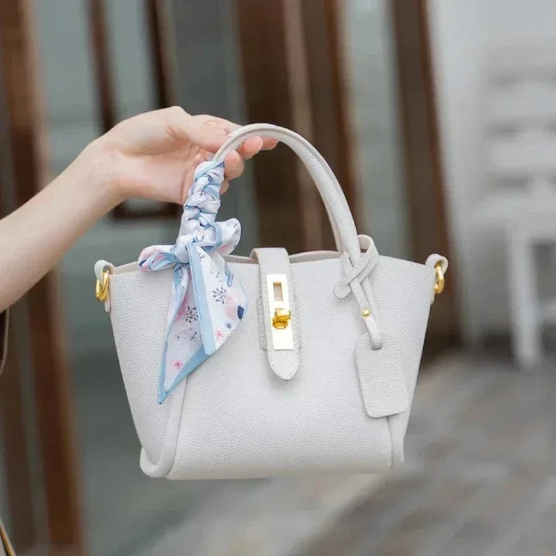 Sac Cabas Bandoulière Femme Blanc