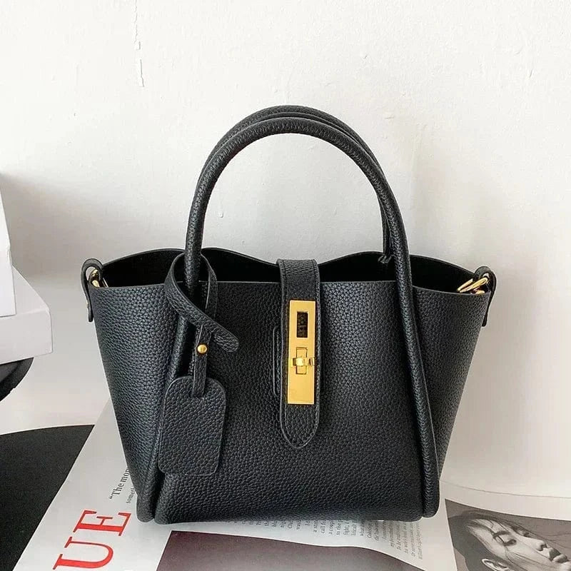 Sac Cabas Bandoulière Femme Noir