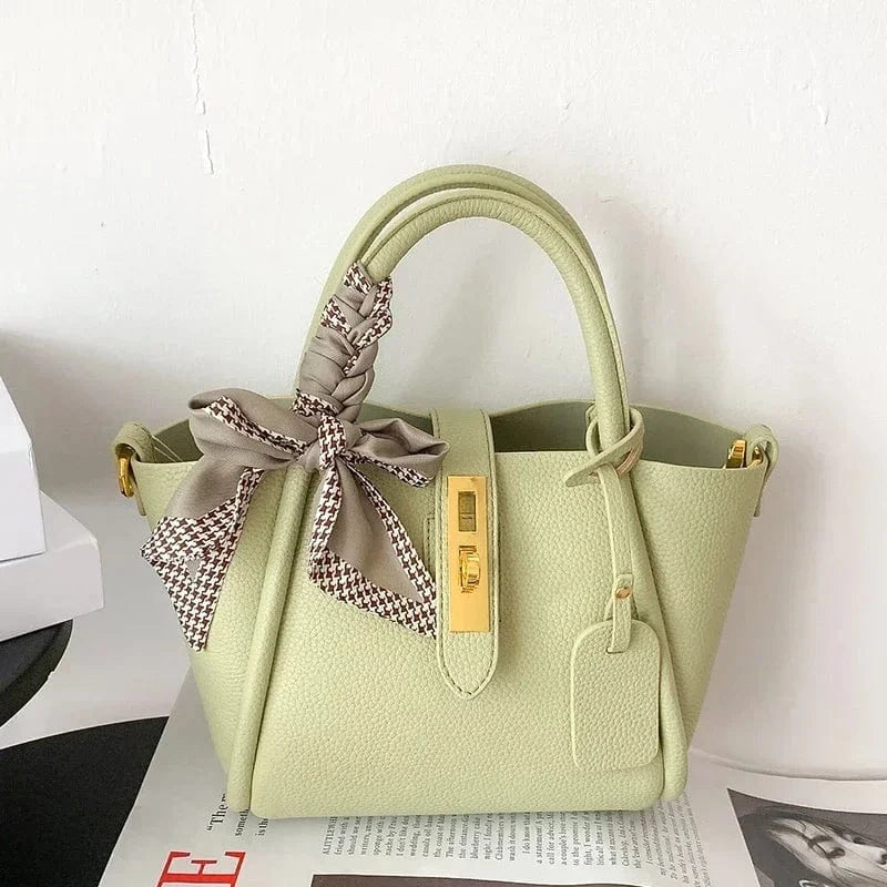 Sac Cabas Bandoulière Femme Vert