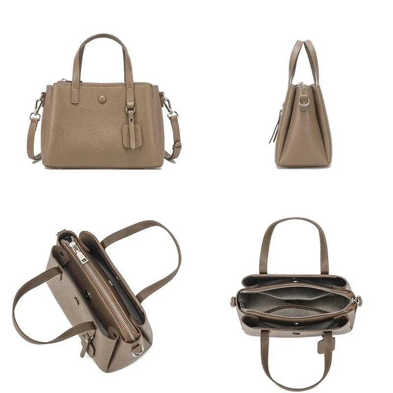 Sac cabas cuir grainé