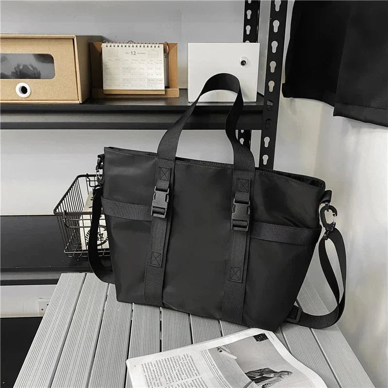 Sac de Cours Imperméable Black / 43cm x11cm x31cm