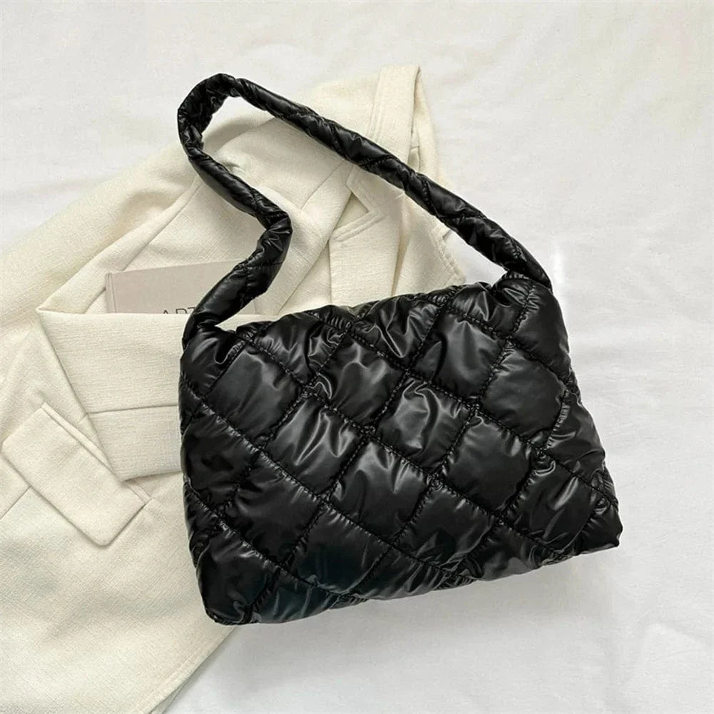 Sac épaule doudoune noir