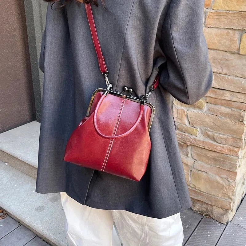 Sac rétro fermoir kiss-lock