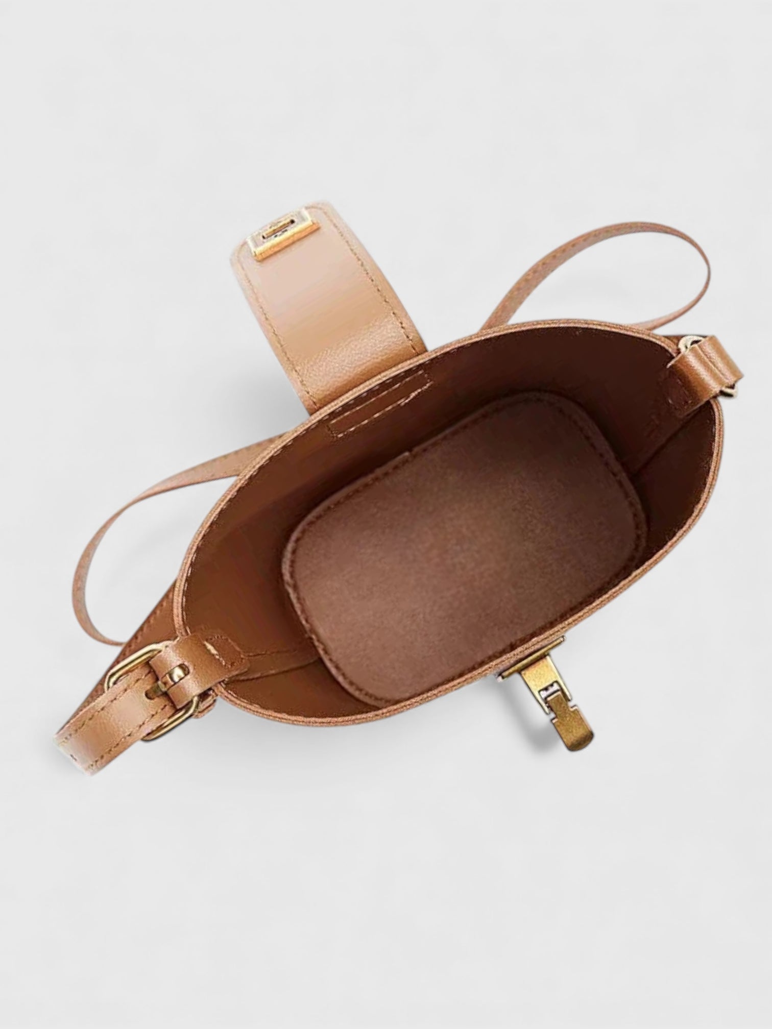 Sac seau élégant en cuir vegan - L'Écologique Chic