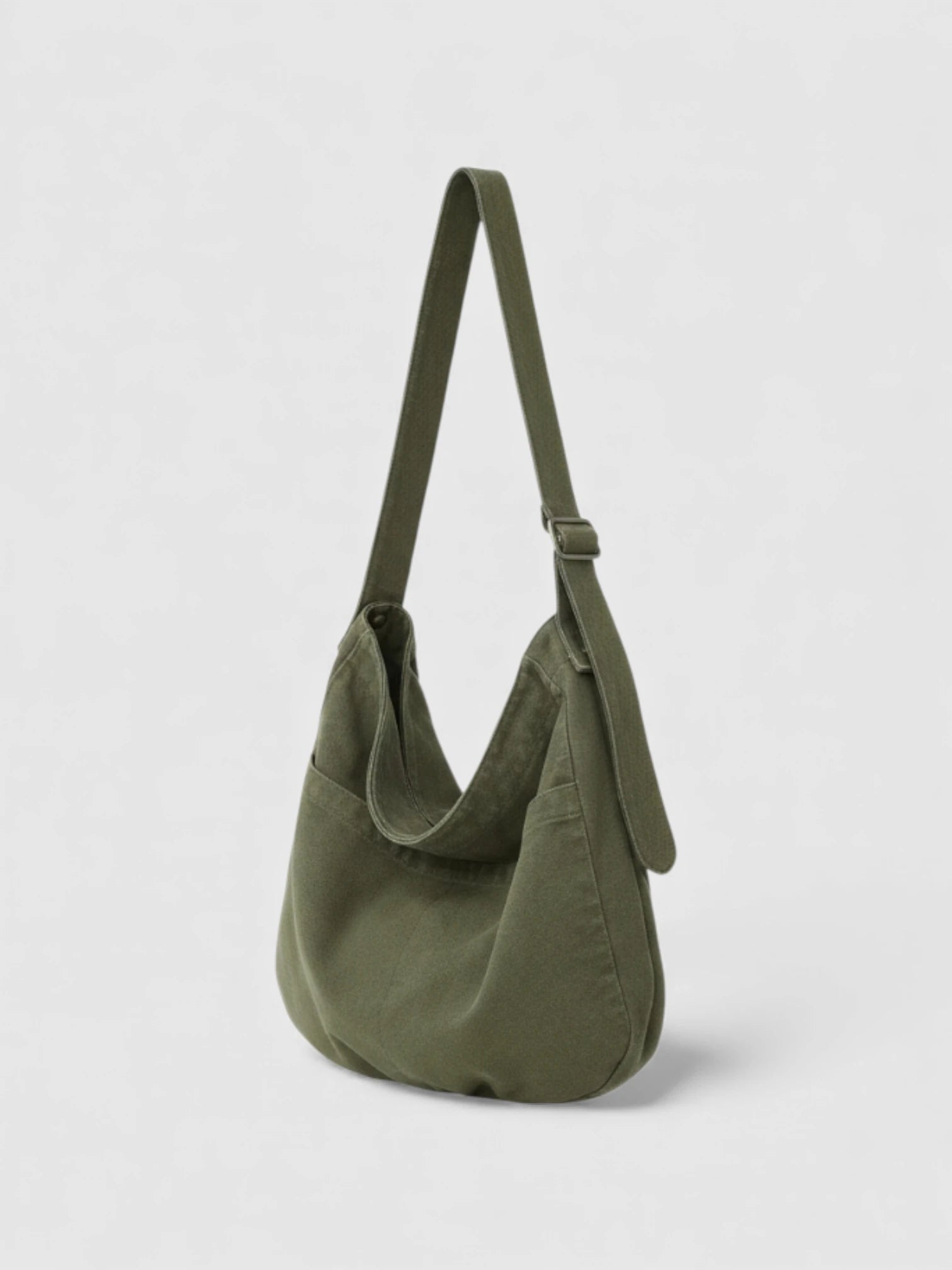 Sac bandoulière messager en toile - Le Colis