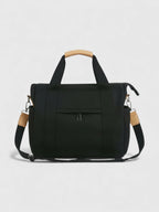 Sac bandoulière en toile compartimenté - L'Ordonnée