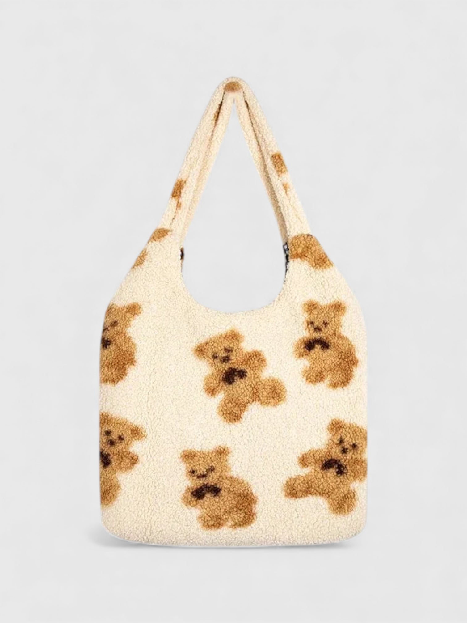 Sac bandoulière moumoute ourson - Le Câlin