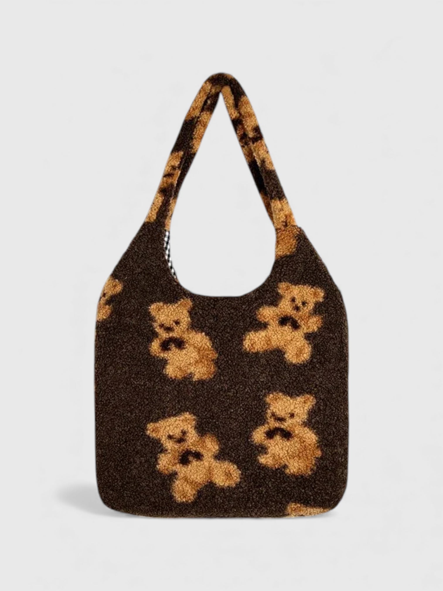 Sac bandoulière moumoute ourson - Le Câlin