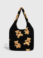 Sac bandoulière moumoute ourson - Le Câlin